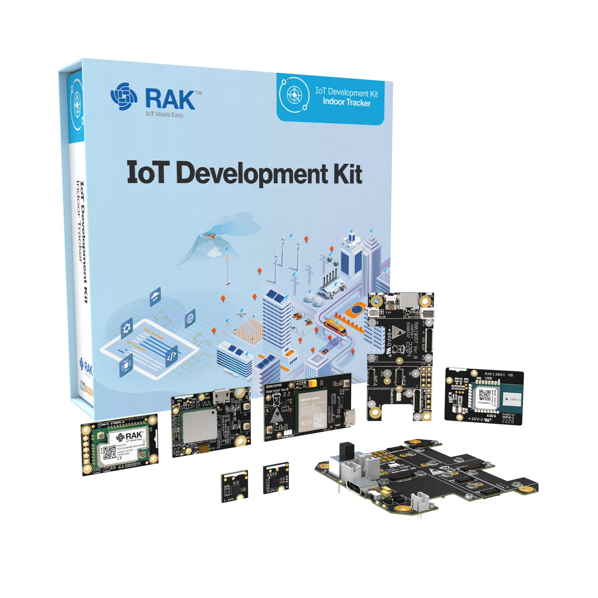 WisBlock Indoor Location Tracker Kit | IoT Development Kit