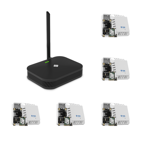 Indoor Environment Monitoring Kit | Air Quality Monitoring kit with a Gateway for LoRaWAN