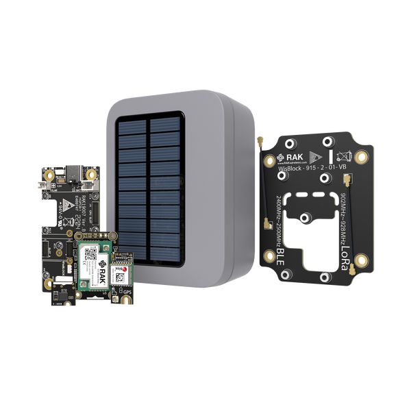 WisBlock Kit 2 | LoRa-based GPS Tracker with Solar Panel