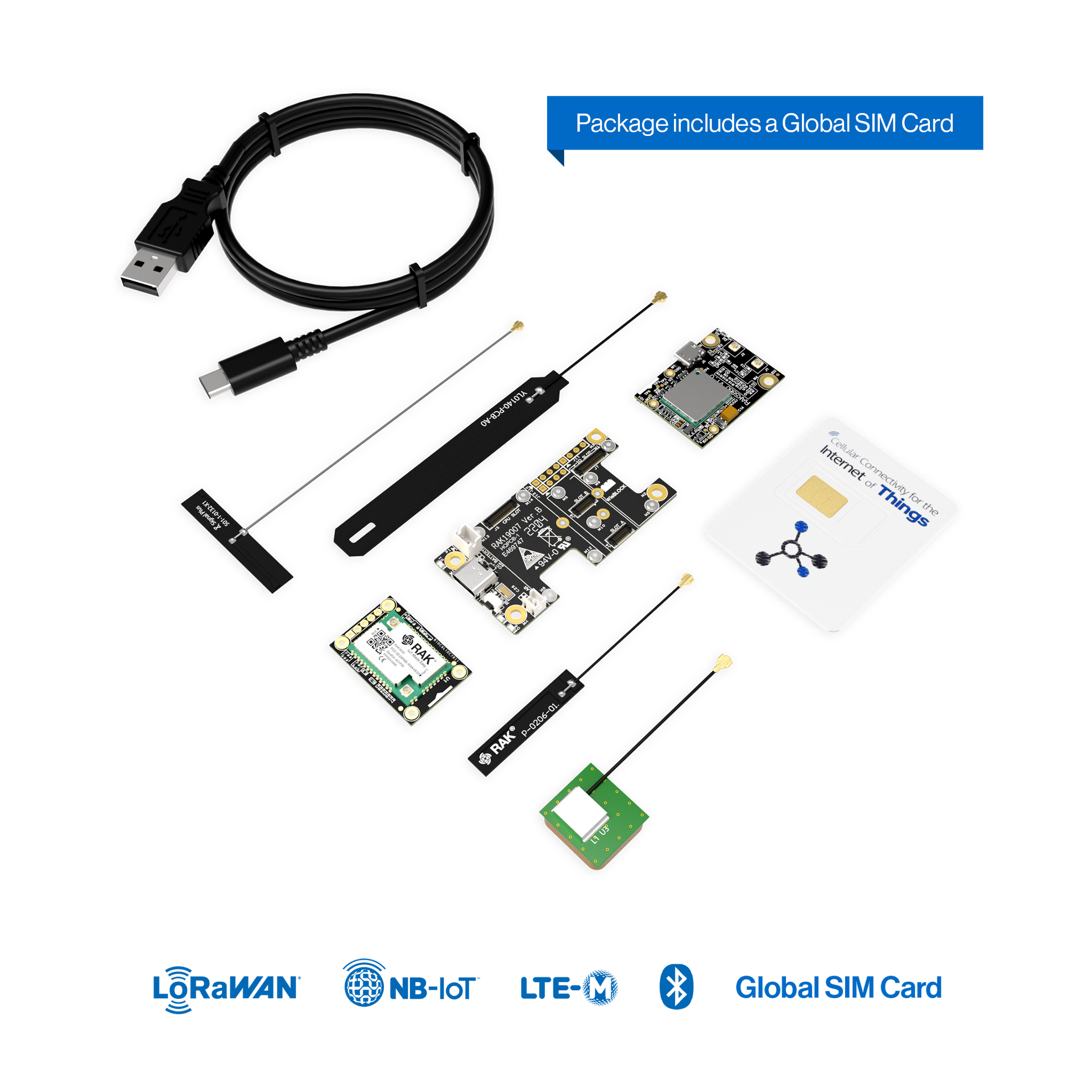 Link.ONE - LTE-M NB-IoT LoRaWAN Device based on nRF52840, SX1262 and BG77 Arduino IDE compatible