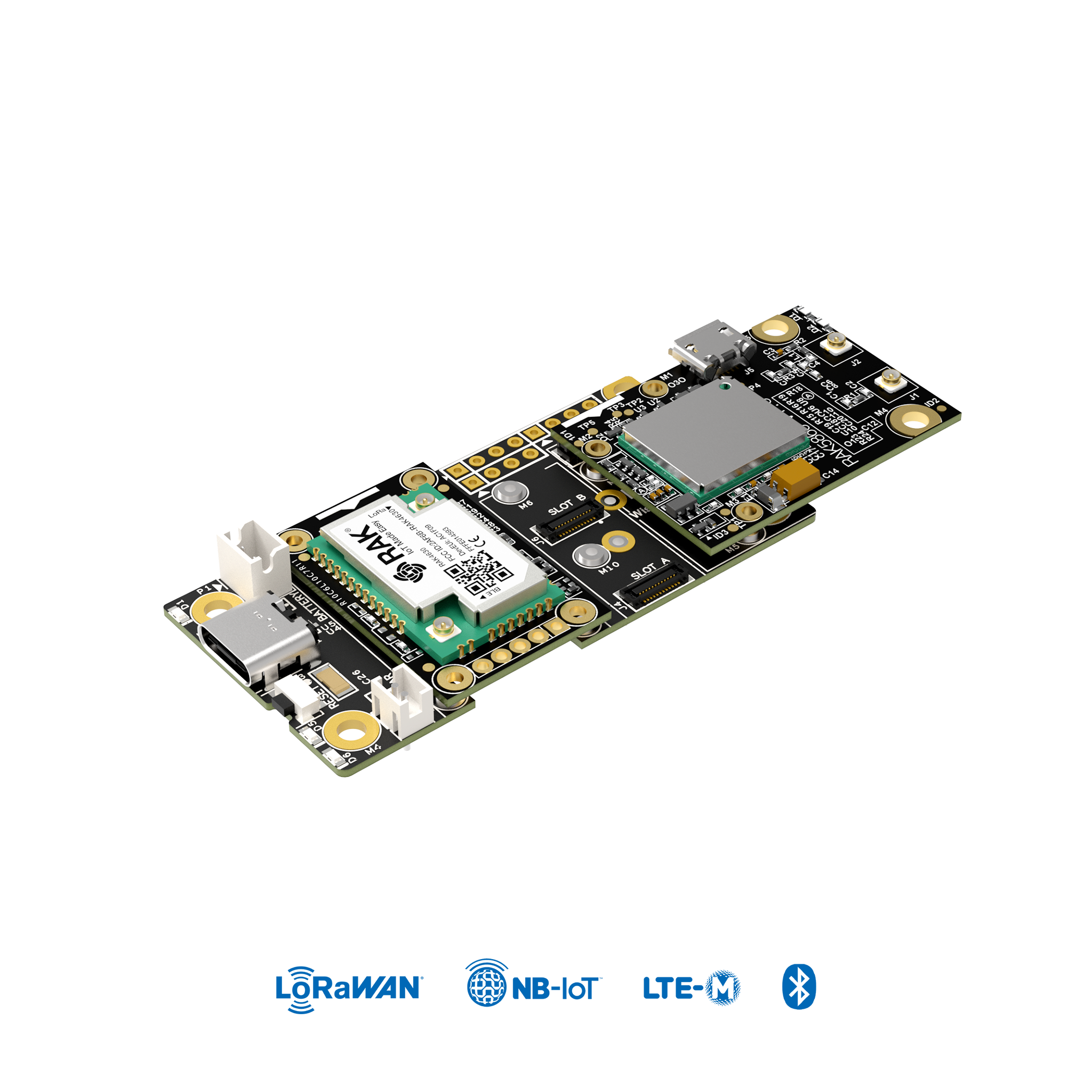 Link.ONE - LTE-M NB-IoT LoRaWAN Device based on nRF52840, SX1262 and B 