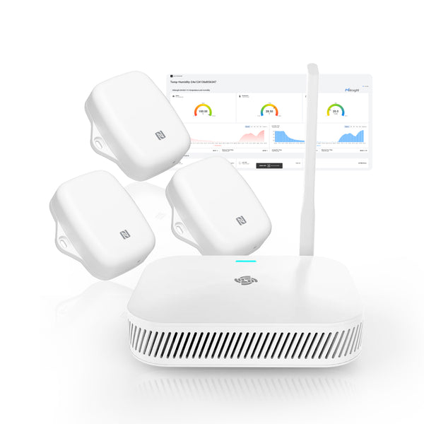 Temperature and Humidity Sensor for Condensation Monitoring | Milesight NB300-TH Temperature and Humidity Monitoring Sensor
