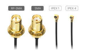 iPEX to RP-SMA / SMA Connector