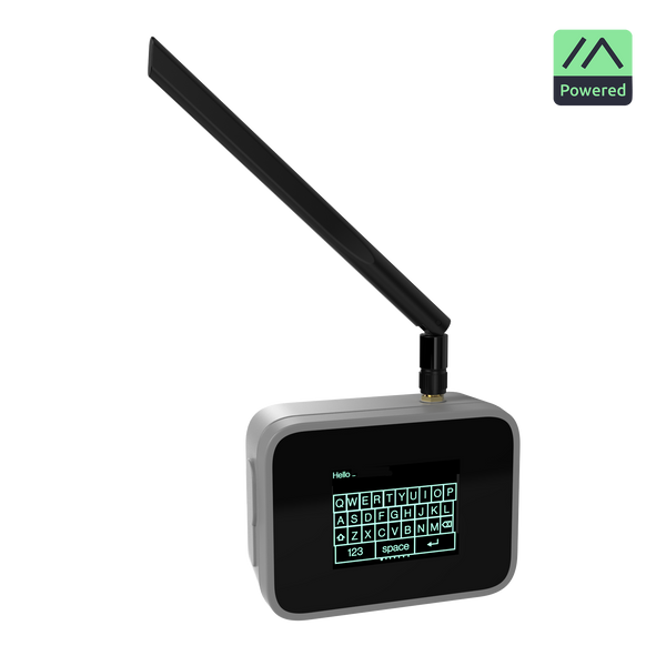 WisMesh TAP | Touchscreen Meshtastic Client with GNSS and Long Battery Life