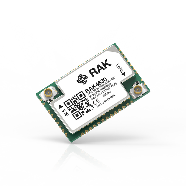 RAK4630: LoRaWAN Bluetooth module based on Nordic nRF52840 BLE 5.0 & Semtech SX1262