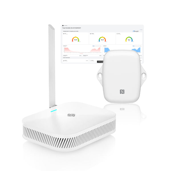 Temperature and Humidity Sensor for Condensation Monitoring | Milesight NB300-TH Temperature and Humidity Monitoring Sensor