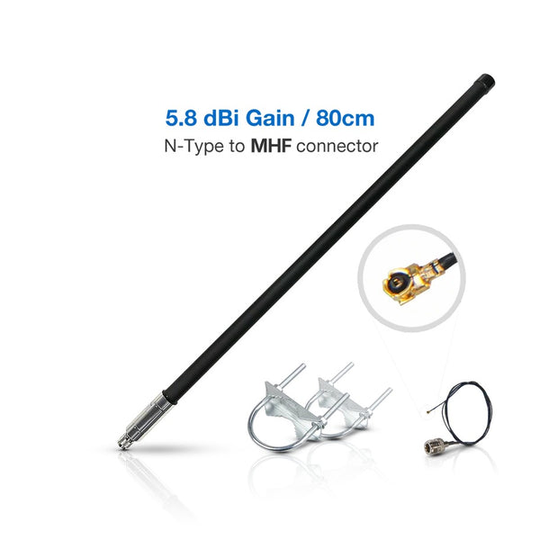 5.8dBi BLACK Fiberglass Antenna