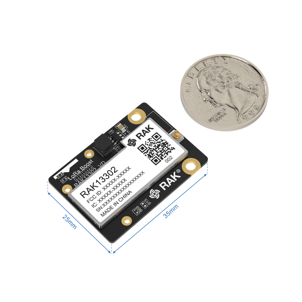 1W Module for LoRa® with SX1262 + SKY66122 Booster | 1W module for long-range and stable wireless networks | RAK13302