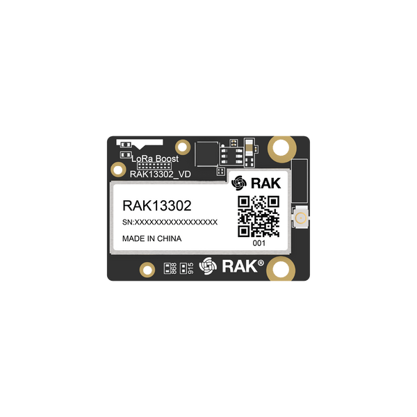 1W Module for LoRa® with SX1262 + SKY66122 Booster | 1W module for long-range and stable wireless networks | RAK13302