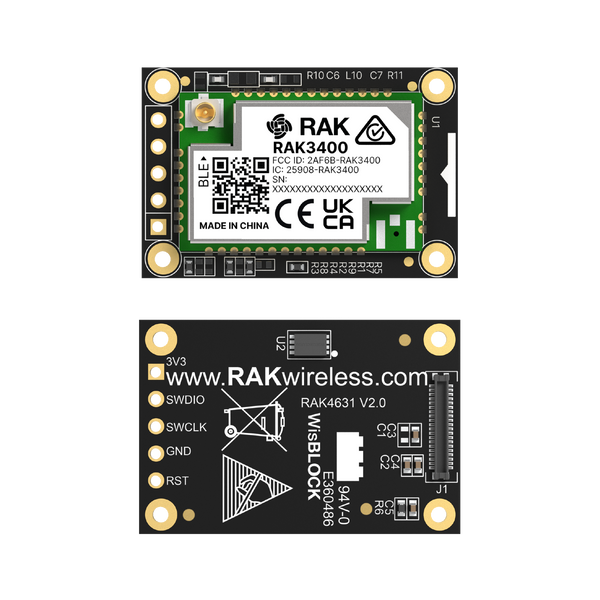 Nordic nRF52840 BLE Core Module | Low-power WisBlock BLE MCU core with TCXO stability, rich I/O, and modular expansion. Ready to pair with RAK13302 for LoRa builds | RAK3401