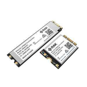 RAK5166/RAK5167 Concentrator Card: M.2 Form Factor Innovation for LoRaWAN® Applications | SX1303 LoRa Core (USB, GPS, LBT)