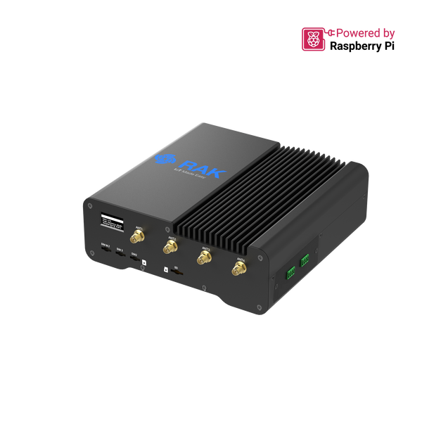 WisGate Connect Industrial | CM4-based IIoT edge gateway for LoRa®, Zigbee, and WisBlock expansion