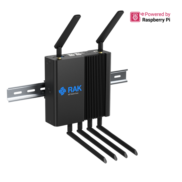 WisGate Connect Industrial | CM4-based IIoT edge gateway for LoRa®, Zigbee, and WisBlock expansion