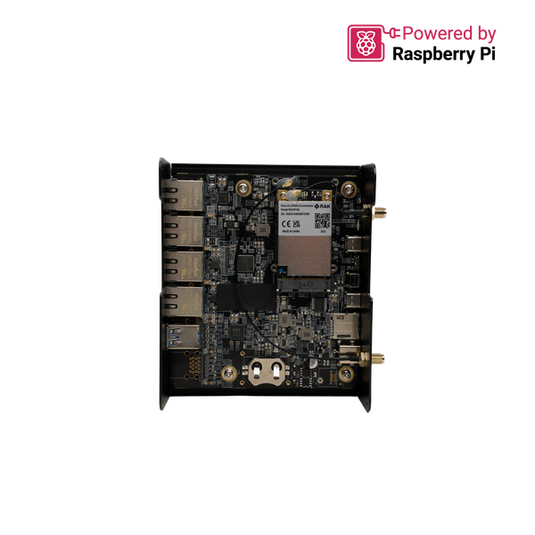WisGate Connect Router | Industrial edge router with 4 Ethernet ports, MiniPCIe expansion, and CM4/CM5 support | RAK7392