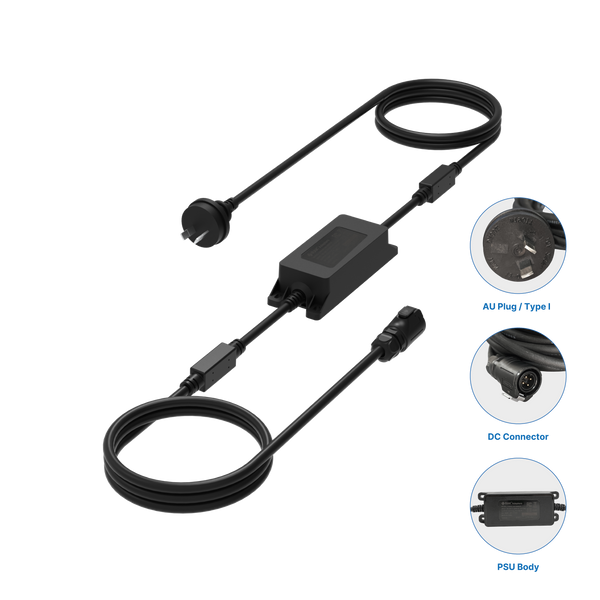 Outdoor 12V Power Supply (IP67, 18W) | Weatherproof 12V DC output with 5m cable for outdoor installations | RAK9150