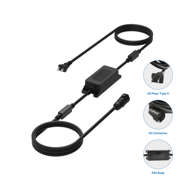 Outdoor 12V Power Supply (IP67, 18W) | Weatherproof 12V DC output with 5m cable for outdoor installations | RAK9150
