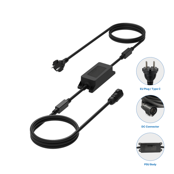 Outdoor 12V Power Supply (IP67, 18W) | Weatherproof 12V DC output with 5m cable for outdoor installations | RAK9150