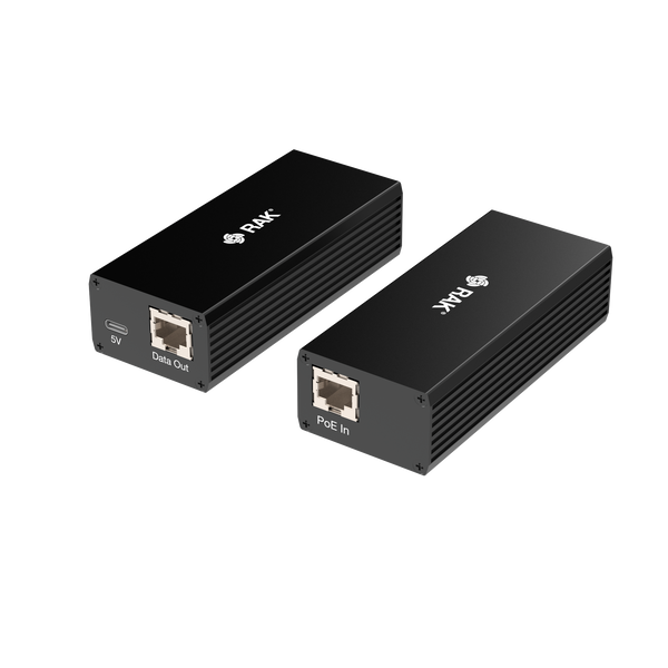 PoE Splitter 12V 2.5A Output 30W DC-DC Converter for Network Equipment | RAK9168 IEEE 802.3af/at Compliant | For Camera, Wifi Access points, and Video conferencing systems