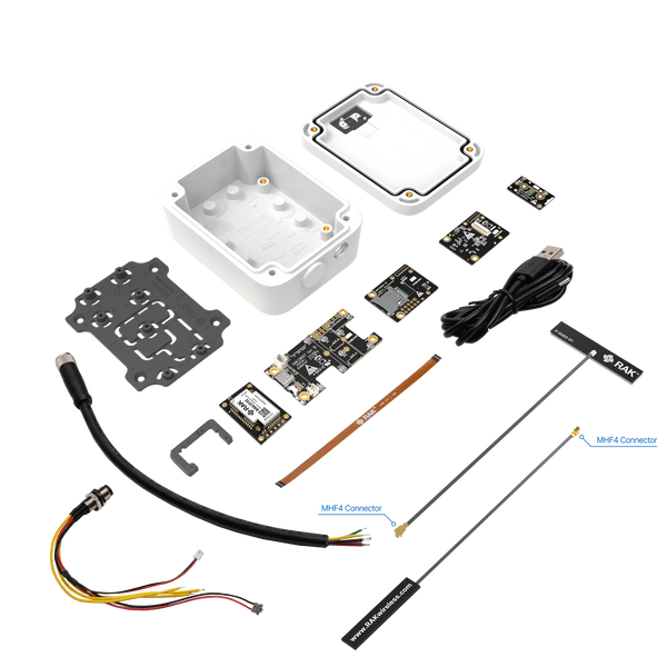 WisBlock Microphone Starter Kit | Microphone and DSP kit for WisBlock voice application testing | RAK10711