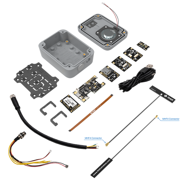 WisBlock Voice Processing Starter Kit | Voice-enabled WisBlock kit with microphone, speaker, and DSP module | RAK10713