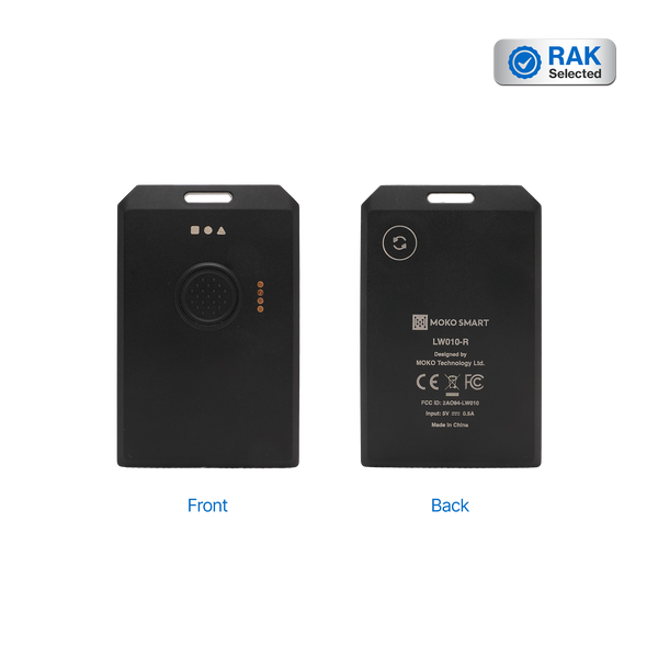 WisNode Tag | GNSS positioning, Bluetooth setup, and motion sensing with LoRaWAN® connectivity in a slim rechargeable tracker.