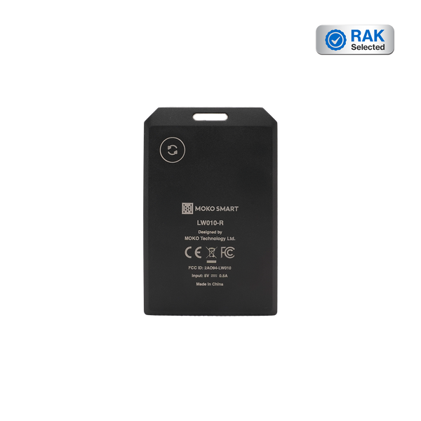 WisNode Tag | GNSS positioning, Bluetooth setup, and motion sensing with LoRaWAN® connectivity in a slim rechargeable tracker.