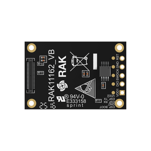STM32WLE5 for LoRaWAN® + Espressif ESP32-C2 BLE and WiFi | RAK11162