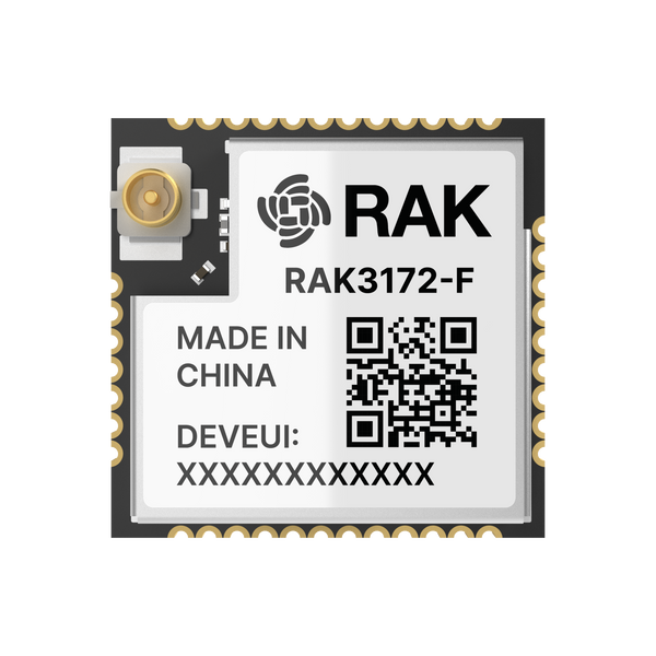 RAK3172-F Module for LoRaWAN® with External Flash | Ultra-low-power module for LoRaWAN with extra flash and rollback recovery | RAK3172-F