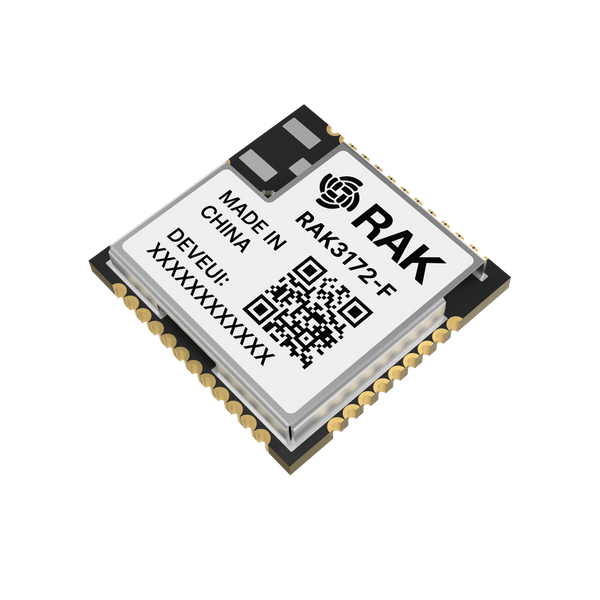 RAK3172-F Module for LoRaWAN® with External Flash | Ultra-low-power module for LoRaWAN with extra flash and rollback recovery | RAK3172-F