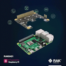 WisMesh Pi HAT RAK6421 | Build Meshtastic nodes on Raspberry Pi with modular LoRa® | RAK6421