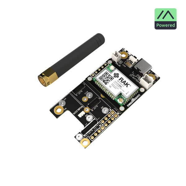 WisMesh RP2040 Starter Kit | Modular LoRa Mesh Network Solution with RP2040 and Sensors