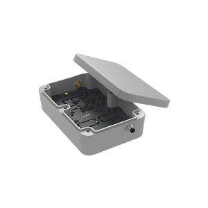 Unify Enclosure IP67 150x100x45mm | with Pre-Mounted M8 5-Pin Connectors and RP-SMA Antenna