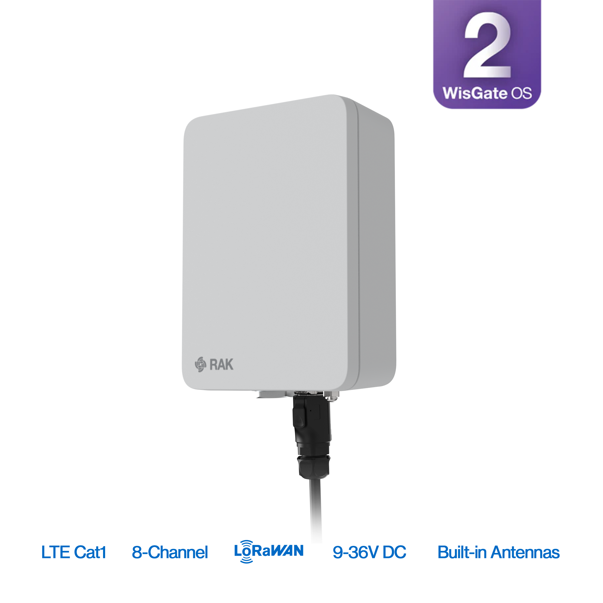 RAK7267 WisGate Soho Pro Gateway | 8-Channel gateway for LoRaWAN