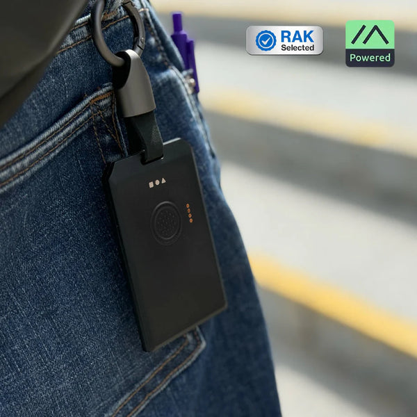 WisMesh Tag | The Pocket-Sized, Compact Meshtastic Tracker | Now available in limited Blue Edition.