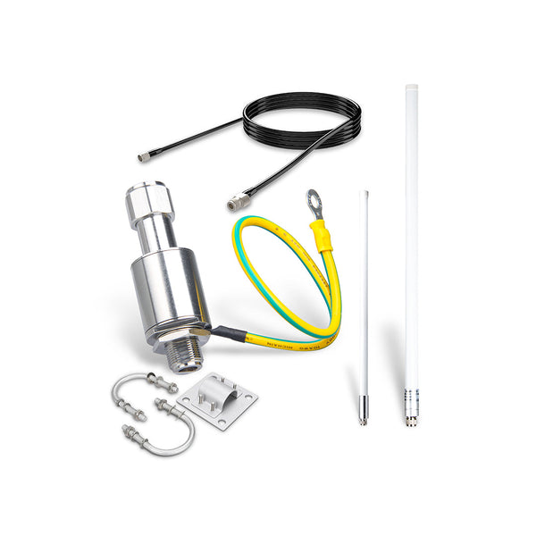 Chirp Gateway Extended Position Outdoor Antenna Kit and Lightning Protection