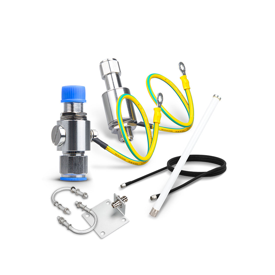 Optimized Positioning Antenna Bundle and Lightning Protection