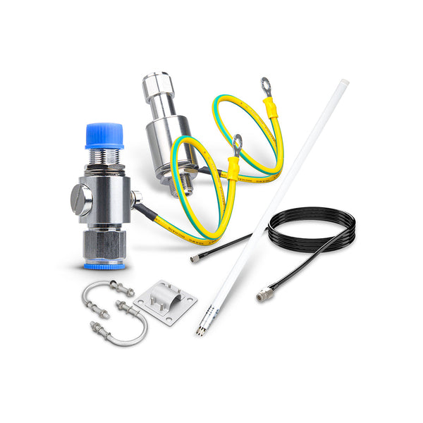 Optimized Positioning Antenna Bundle and Lightning Protection
