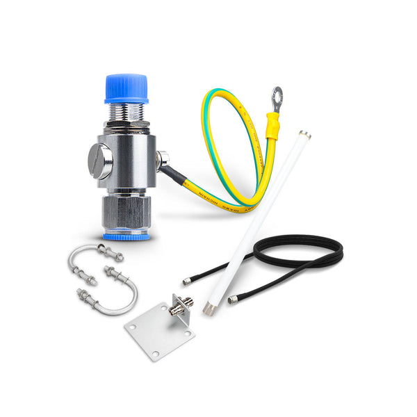 Optimized Positioning Antenna Bundle and Lightning Protection