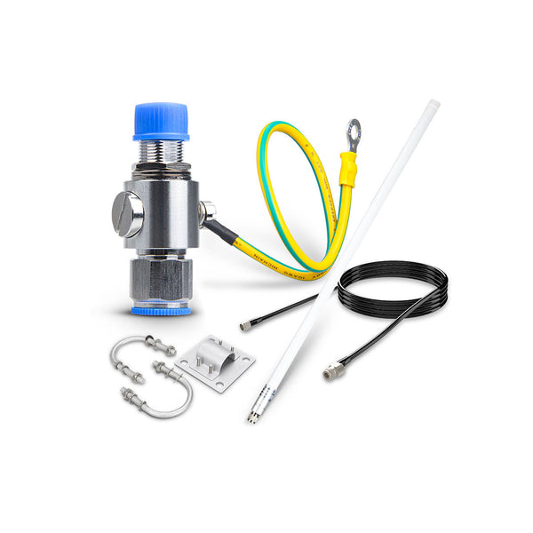 Optimized Positioning Antenna Bundle and Lightning Protection
