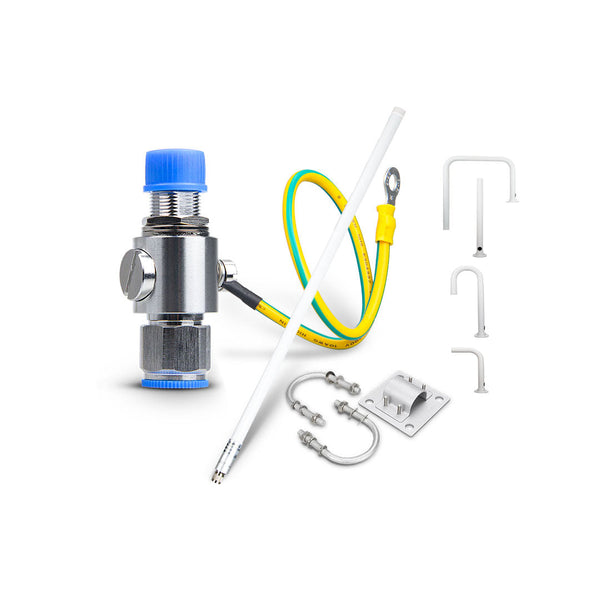 Flexibility Antenna Mounting and Lightning Protection Bundle