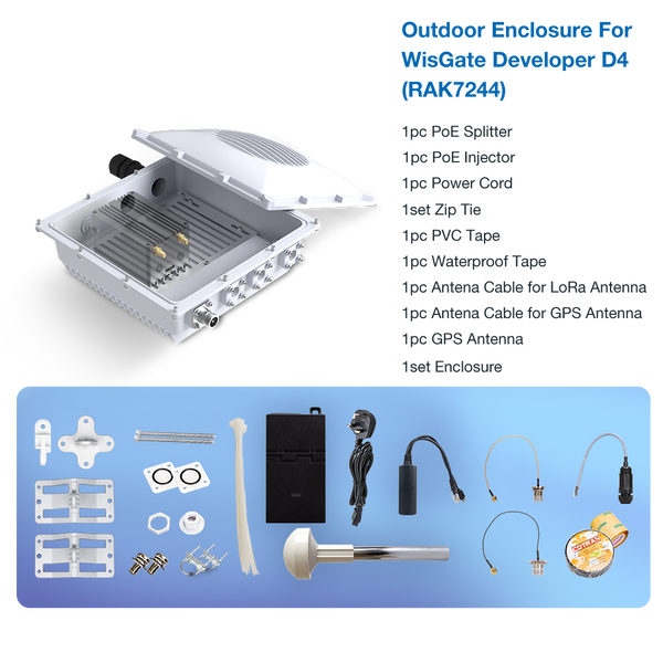 Outdoor Enclosure for WisGate Developer Gateway