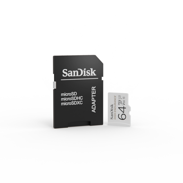 Pre Flashed High Endurance 64 SD Card Kit