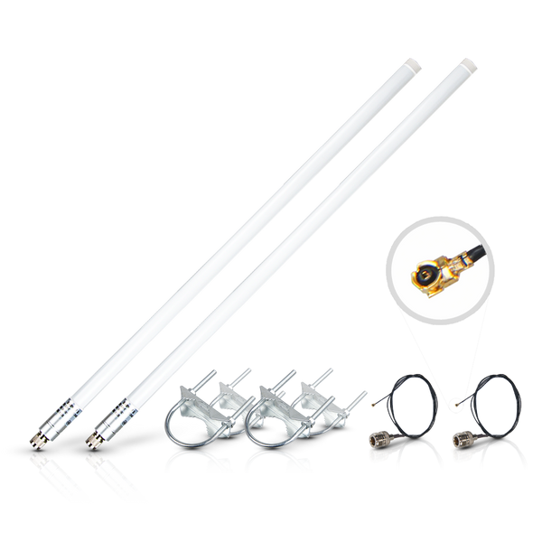 8dBi Fiberglass Antenna Bundle | Antenna for LoRa®