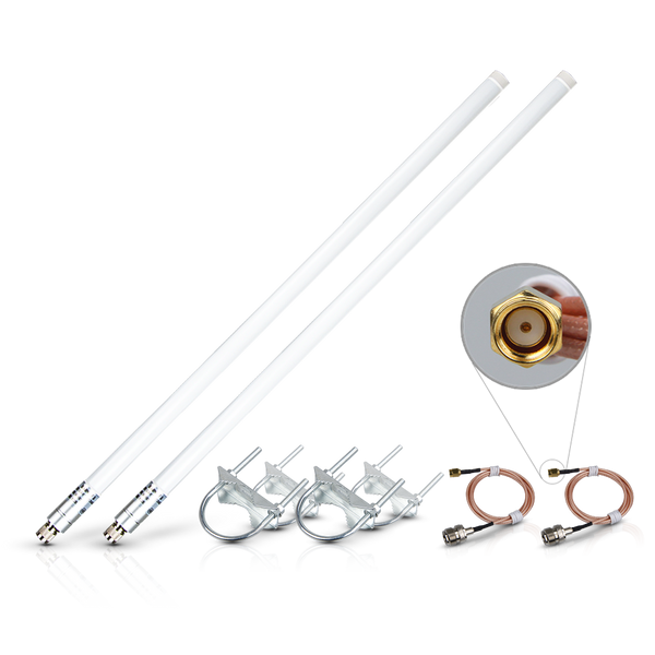 8dBi Fiberglass Antenna Bundle | Antenna for LoRa®