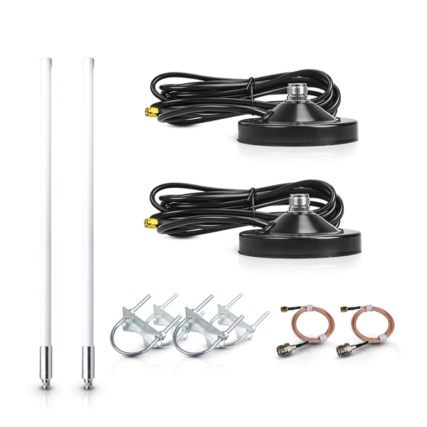 5.8dBi Fiberglass Antenna Bundle | Antenna for LoRa® + Optional Antenna Magnetic Base