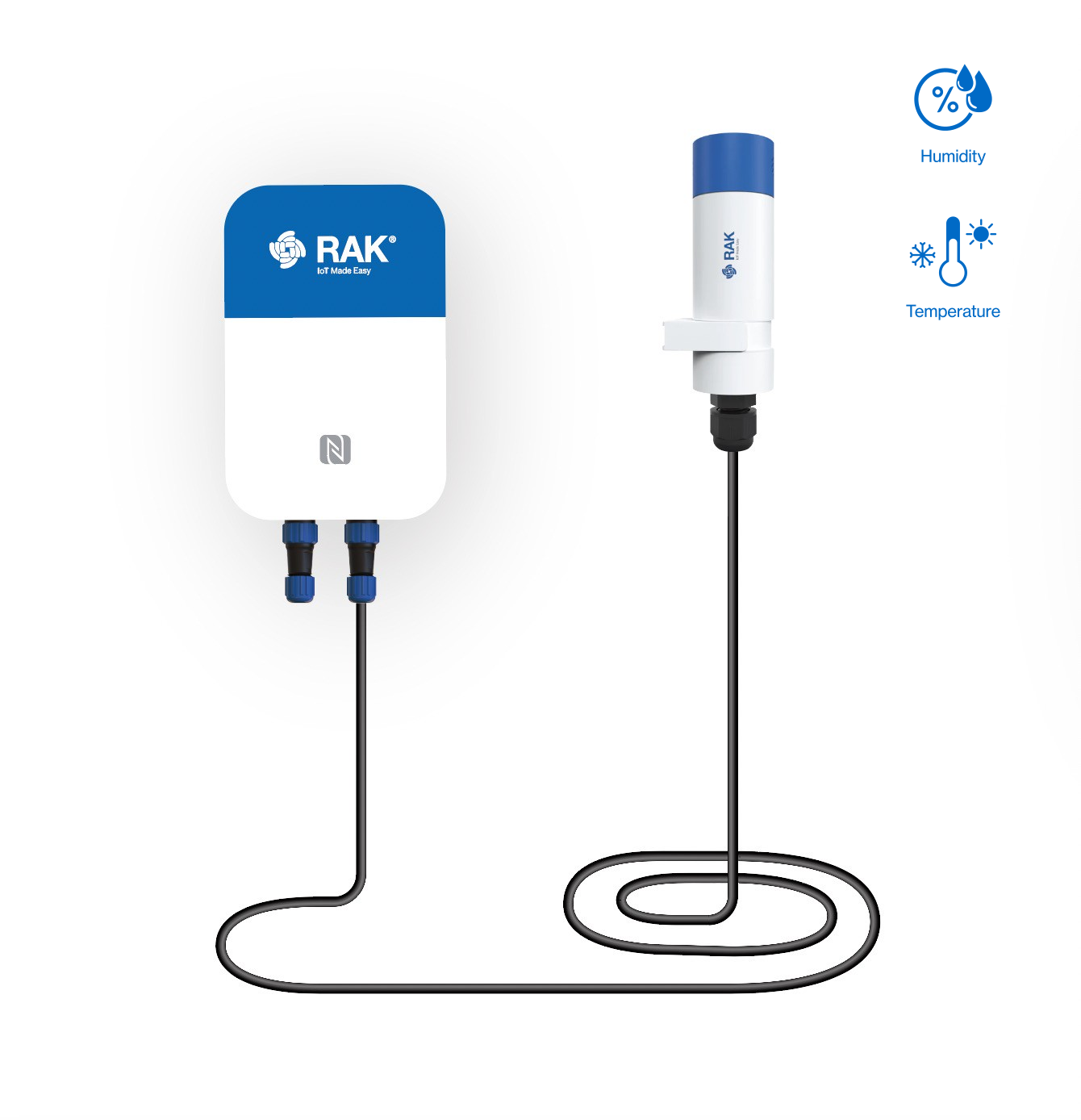 Environmental Monitoring | Temperature and Humidity Sensor | LoRaWAN®/NB-IoT/Cellular IoT