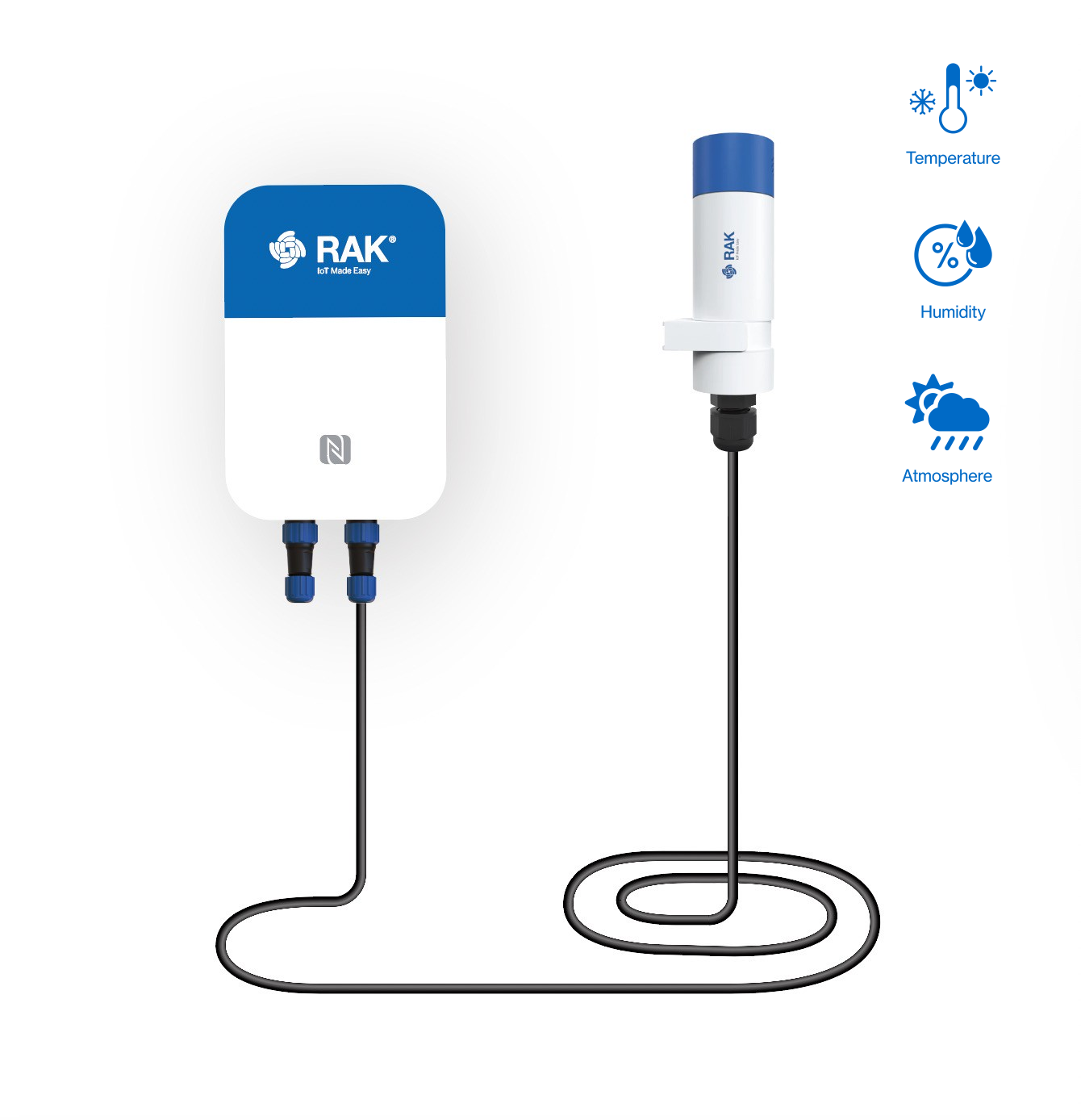 Environmental and Atmospheric Monitoring | Temperature, Humidity and Barometer Pressure | LoRaWAN/NB-IoT/Cellular IoT