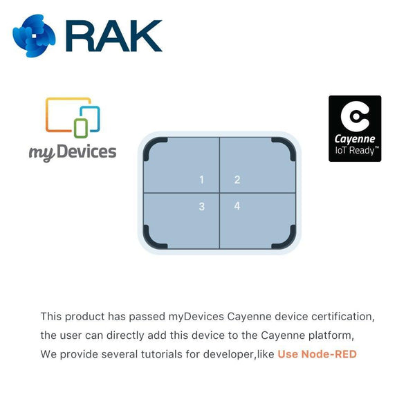 RAK612 LoRa Button - RAKwireless