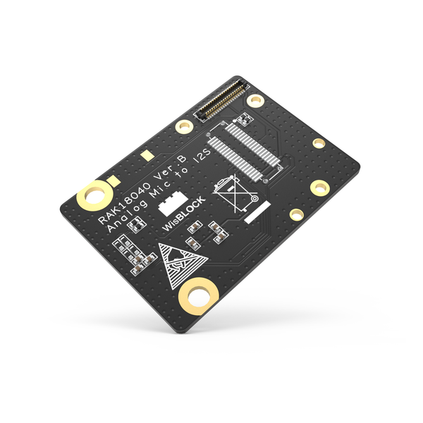 Analog Microphone to I2S Module Nuvoton NAU85L40B | RAK18040