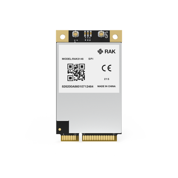 RAK5146 Gateway Concentrator Module for LoRaWAN, SX1303 LoRa Core (SPI or USB, GPS, LBT)